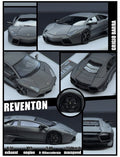 TARDIS 1/64 reventon gray resin car model